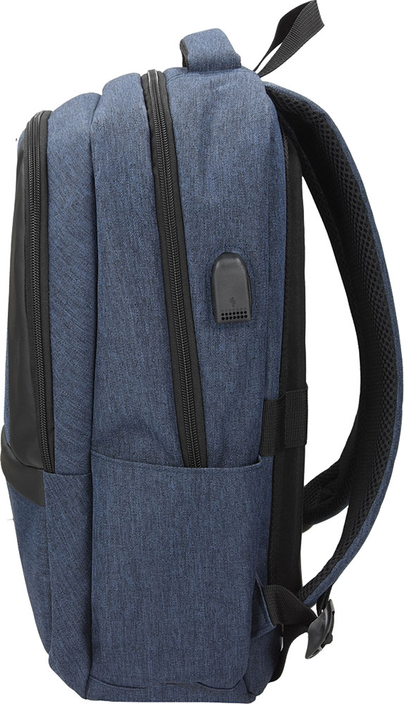 242339-EC Ruksak poslovni VIKEN za prijenosno računalo mel. t.plavi 15,6 inča, 42x28x13