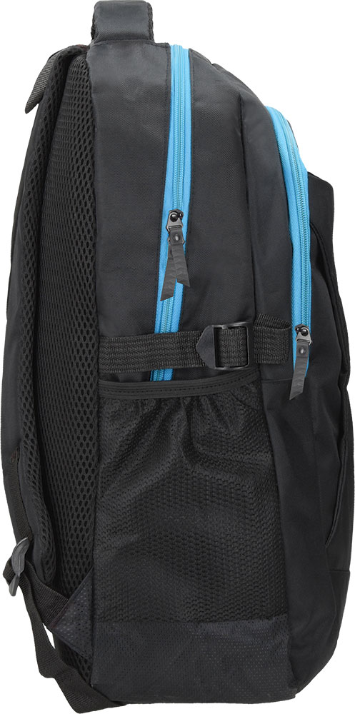 242347-EC Ruksak VISTA 600D crno plavi,30x45x15cm