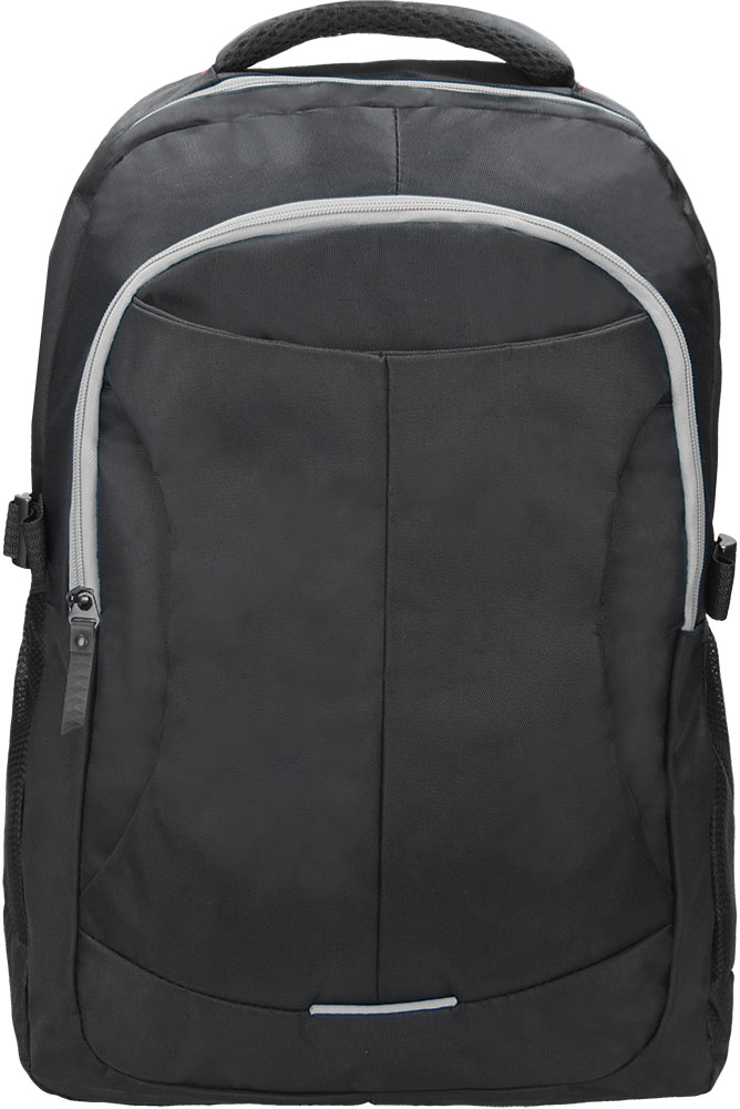 242350-EC Ruksak VISTA 600D crno sivi, 30x45x15cm