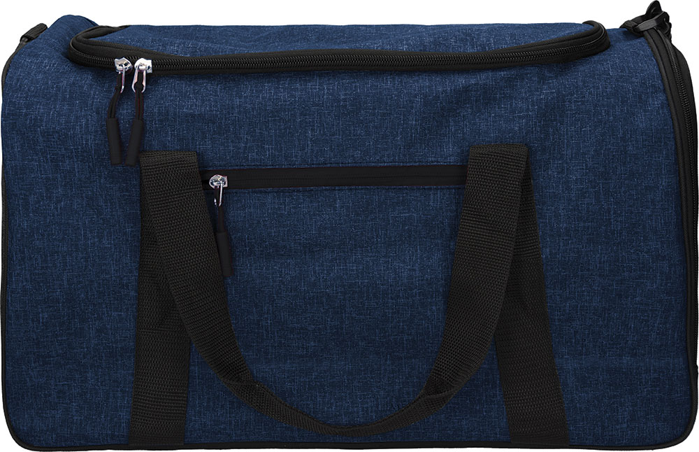 242357-EC Torba sportska FUTON melanž plava, 50x25x27,5 cm