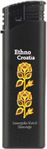 242395-EC Upaljač ATOMIC F2 Ethno Croatia Levanjska Varoš crni