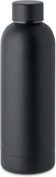 242448-EC Boca izolacijska Athena 500ml od recikliranog nehrđajučeg čelika crna P20