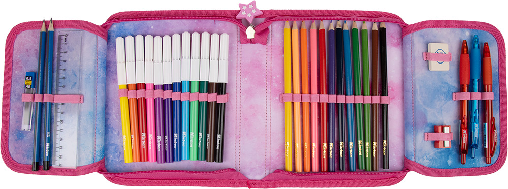 242522-EC Pernica jednostruka 2 preklopa BIG SPARKLY DREAM sa priborom P36 NETTO