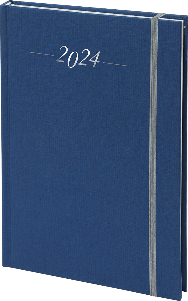 242567-EC Dnevnik PABLO B5 2025 plavi 16,5x22,5cm P20