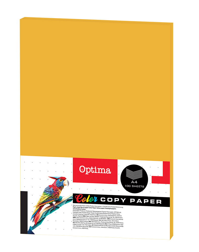 242688-EC Papir fotok. OPTIMA A4 intenziv GOLD 80gr. 100/1 DC202 P22