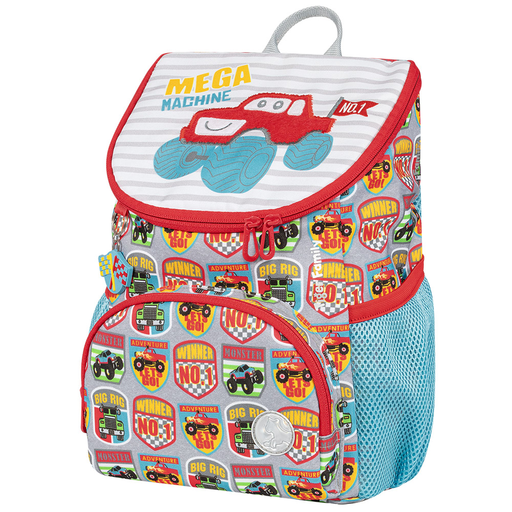 242912-EC Ruksak vrtićki TIGER FAMILY Little Travelers Mega Machine P12 NETTO