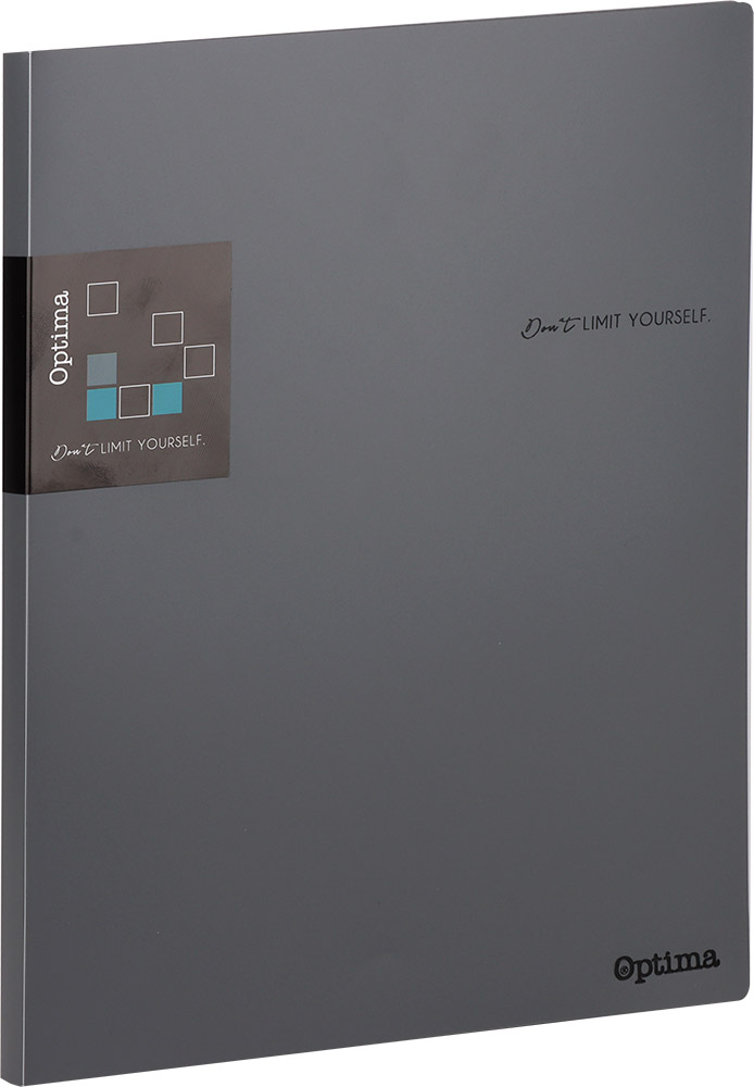 242977-EC Mapa prospekt pvc dspl.20 OPTIMA Office siva 120398 P1/24/96