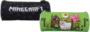 243460-EC Pernica vrećica okrugla MINECRAFT 8,5x22,5x8,5cm P8/48 NETTO