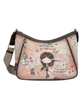 243653-EC Torba fashion Anekke SS24 Peace&Love pink M-28x24x10cm 38823-002 P12 NETTO