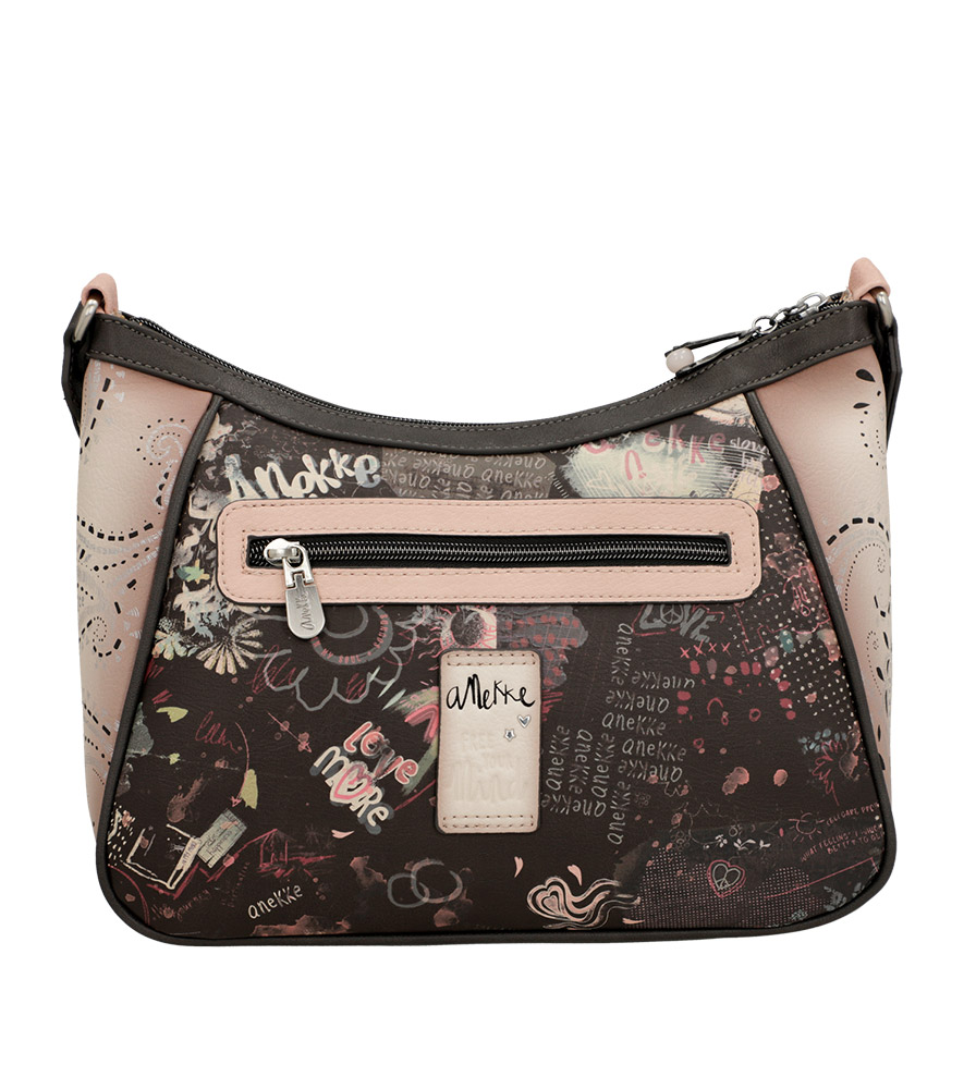 243653-EC Torba fashion Anekke SS24 Peace&Love pink M-28x24x10cm 38823-002 P12 NETTO