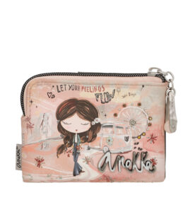 243667-EC Novčanik fashion Anekke SS24 Peace&Love pink 12x9x3cm 38829-910 P48 NETTO