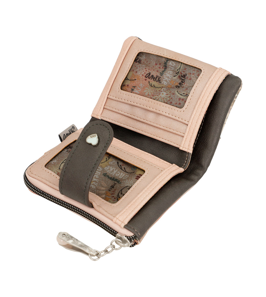 243667-EC Novčanik fashion Anekke SS24 Peace&Love pink 12x9x3cm 38829-910 P48 NETTO