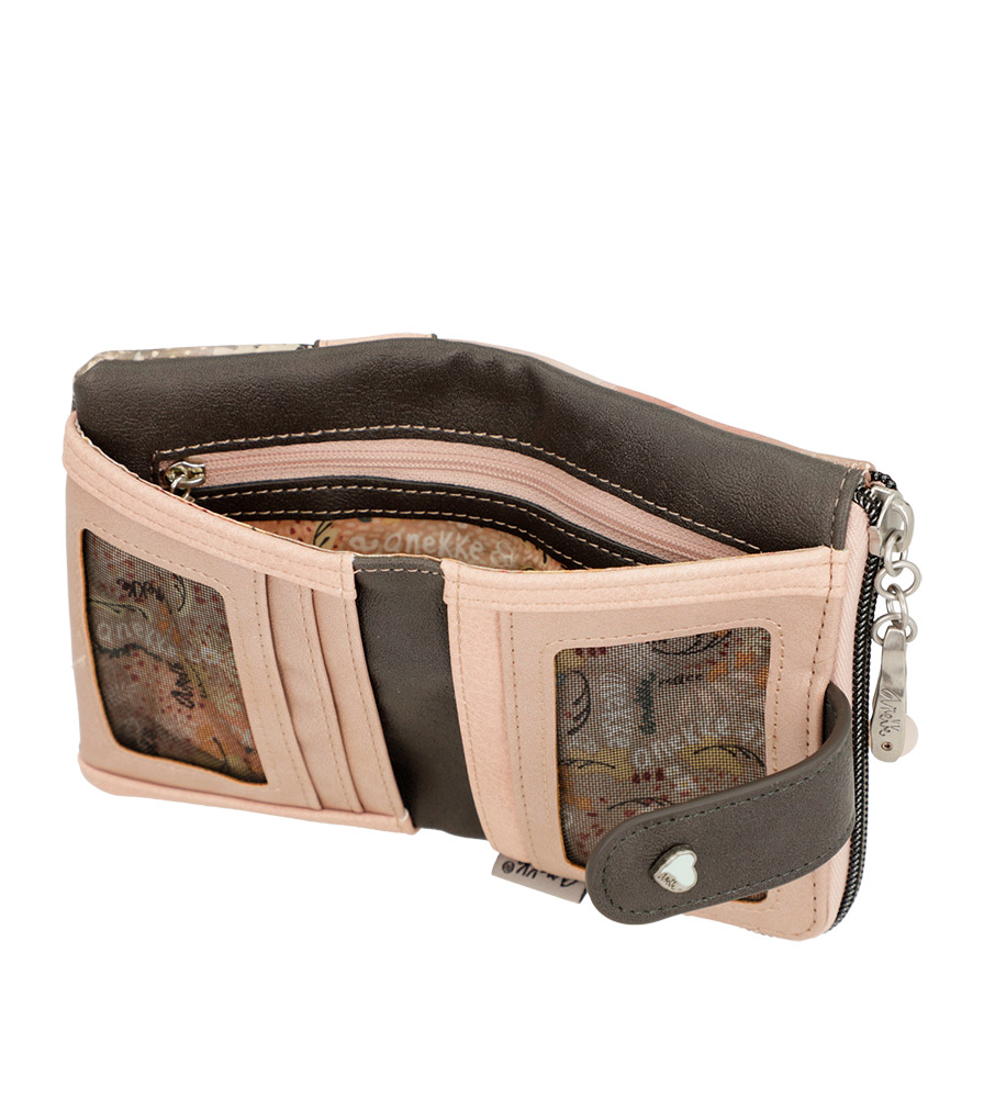 243667-EC Novčanik fashion Anekke SS24 Peace&Love pink 12x9x3cm 38829-910 P48 NETTO