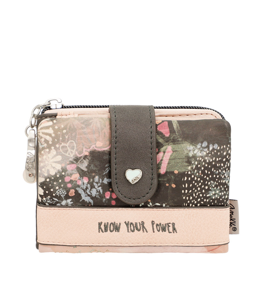 243667-EC Novčanik fashion Anekke SS24 Peace&Love pink 12x9x3cm 38829-910 P48 NETTO