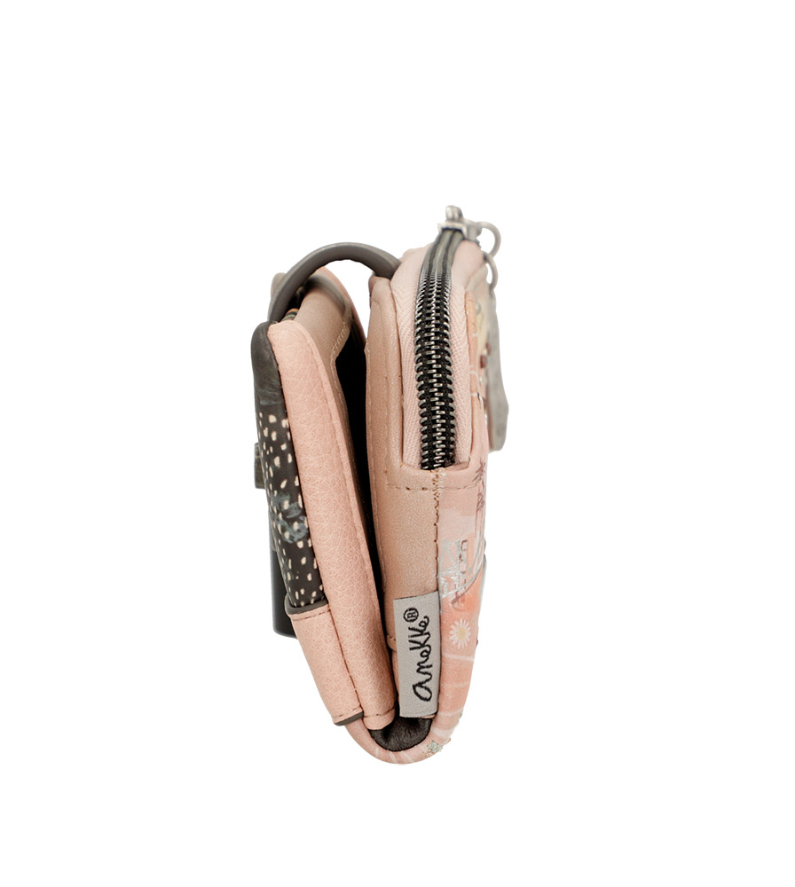 243667-EC Novčanik fashion Anekke SS24 Peace&Love pink 12x9x3cm 38829-910 P48 NETTO