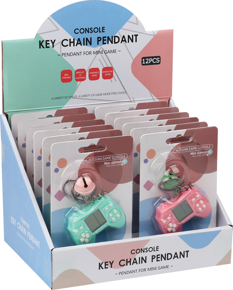 243749-EC Privjesak mini konzola s igrama, 23 igre HKTEC sort P12/216