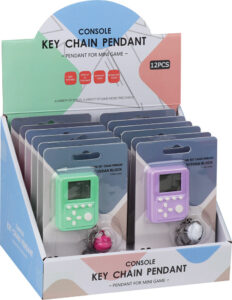 243750-EC Privjesak mini blok konzola s igrama, 23 igre HKTEC sort P12/216