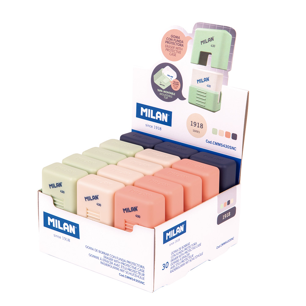 244532-EC Gumica MILAN School 430 Serija 1918 sa zaštitim kućištem u displeju P30/120/1440