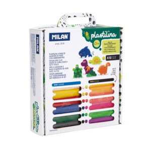 244584-EC Plastelin MILAN Plastilina Wild Life set 12 boja P6