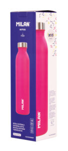 244615-EC Boca za vodu MILAN Acid 590ml, isotermalna, nehrđajući čelik roza P12