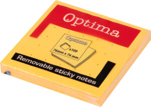 244755-EC Blok samoljepivi 76x76 neon narančasti OPTIMA 100L P12/216