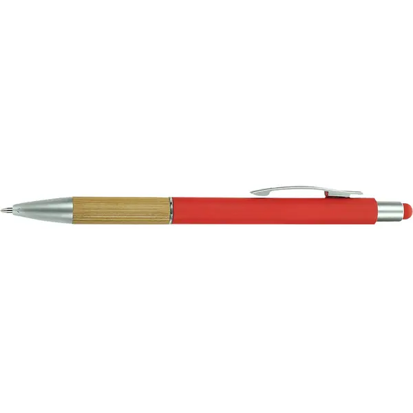 244770-EC Ol.kem.Talin Bamboo metalna, touch screen vrh, crvena P50/500