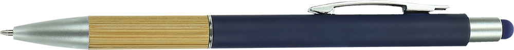 244771-EC Ol.kem.Talin Bamboo metalna, touch screen vrh, navy plava P50/500