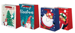 244840-EC Vrećica M božićna sjaj sort 18x23x10 71220 P12/240