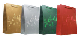 244994-EC Vrećica XL exclusive Božić hot stamp folija 30x42x12 71656 P12/120