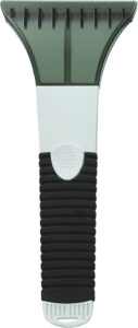245292-EC Strugalica za led Frost bijelo/crna