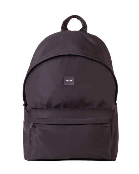 245311-EC Ruksak MILAN urban klasik 2 zipa 22lit Shadow crni P5