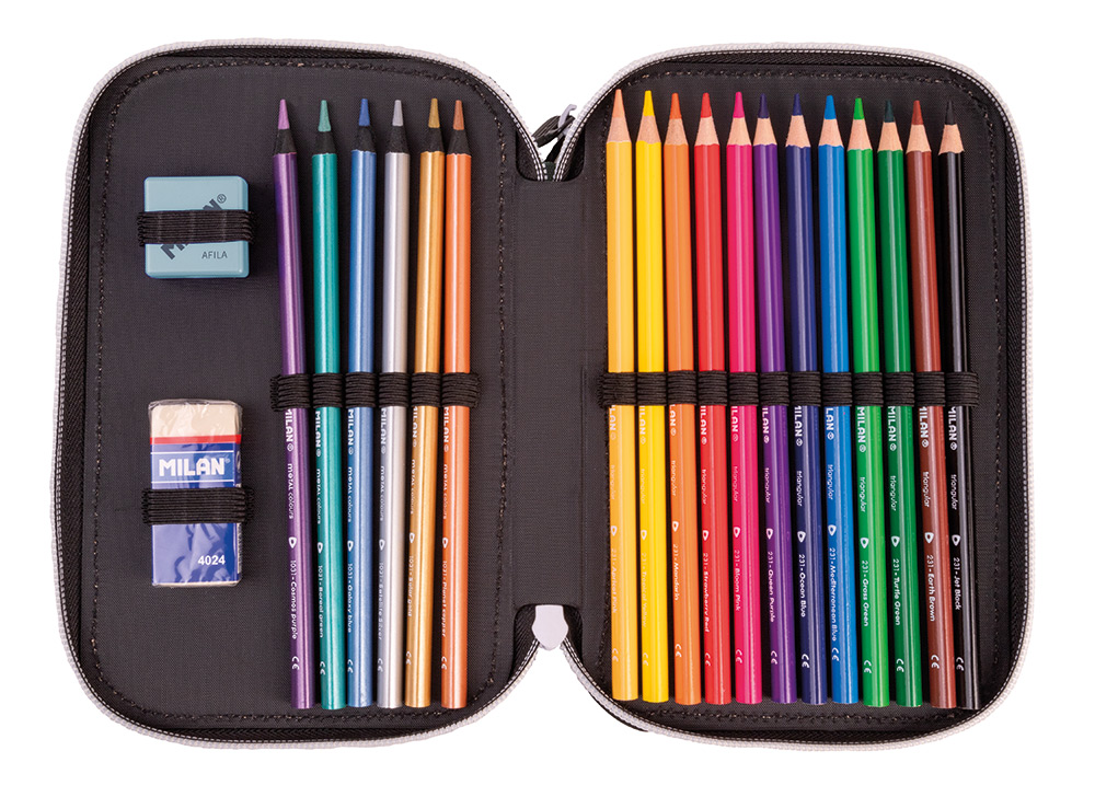 245314-EC Pernica trostruka sa priborom MILAN Aliens P12