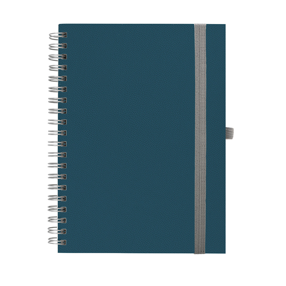 245345-EC Notes spiralni BORGO tirkizni A5 14x21 006701 OG P20