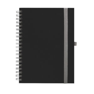245346-EC Notes spiralni BORGO crni A5 14x21 006703 OG P20