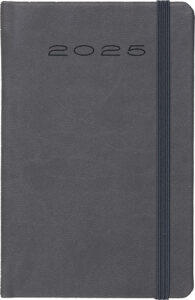 245374-EC Dnevnik MEDINA II planer A6 9x14cm sivi 994.356.12 P20 2025