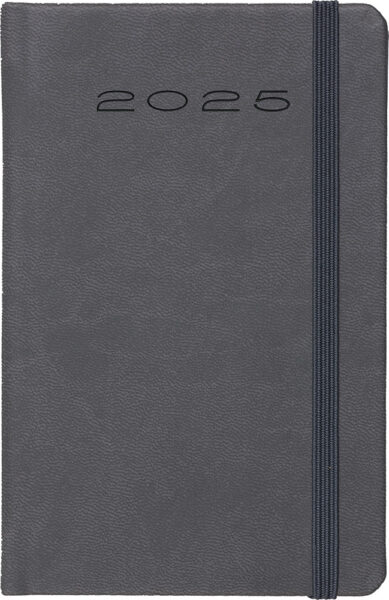 245374-EC Dnevnik MEDINA II planer A6 9x14cm sivi 994.356.12 P20 2025