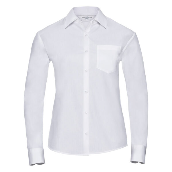 245430-EC Košulja Russel 936F Poplin ženska DR bijela 2XL