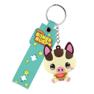 245765-EC Privjesak Bangoberry Piggy Pig s trakom, 3D silikonski P6
