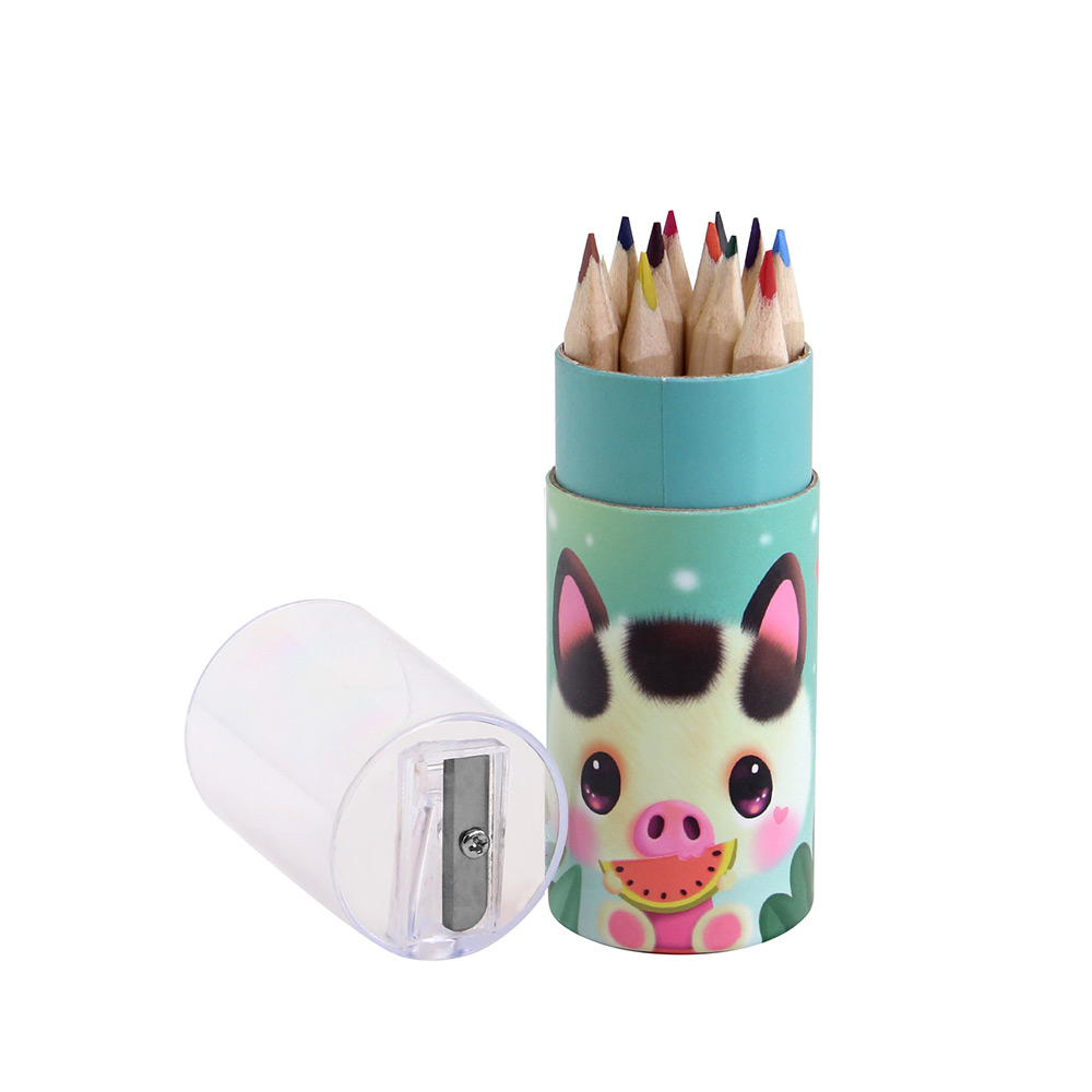 245798-EC Boje drvene 12/1 mini Bangoberry Pally Panda & Piggy Pig sort P16
