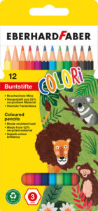 246286-EC Boje bezdrvene 12/1 EBERHARD FABER Colori karton bls P10/100