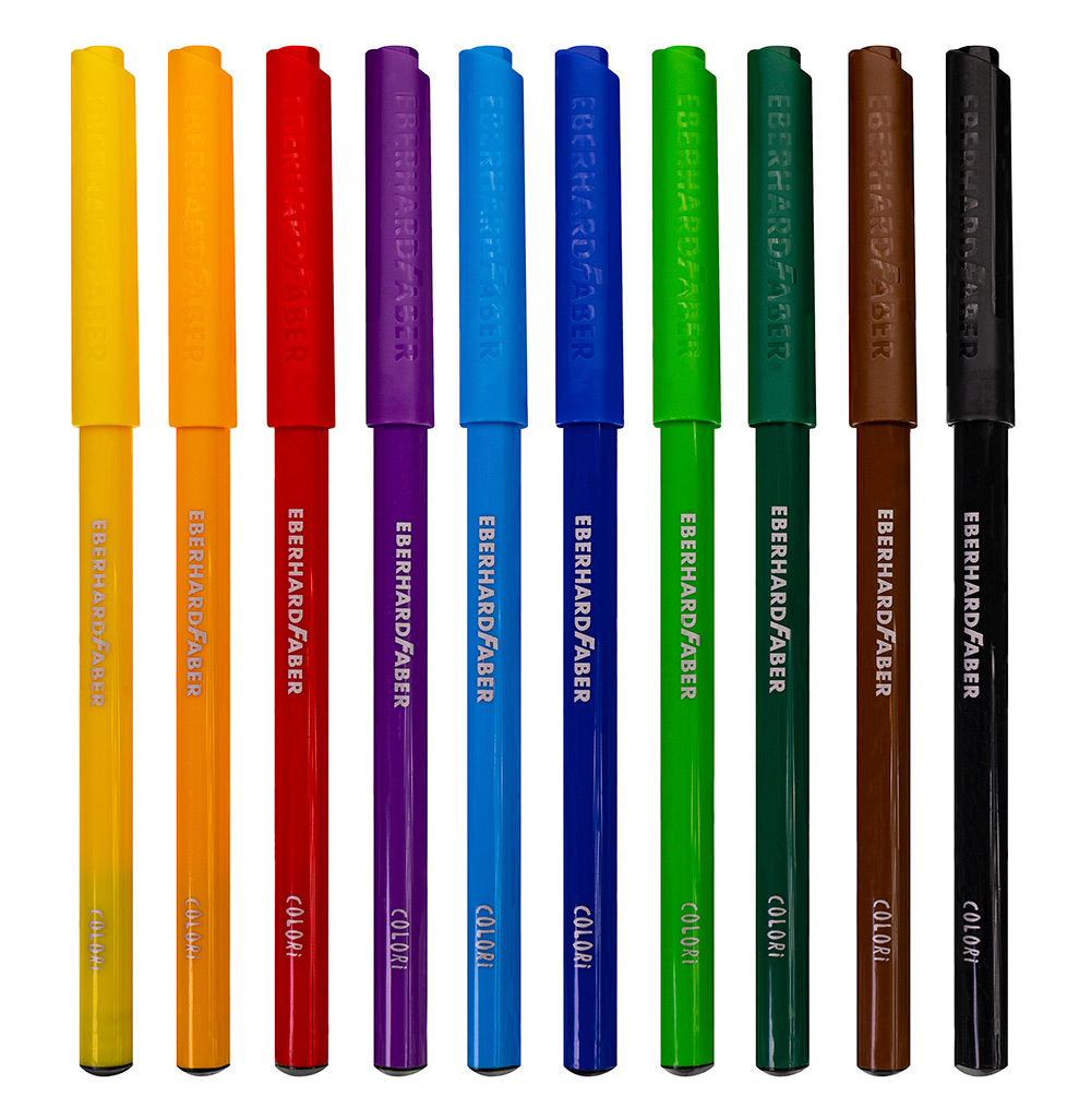 246287-EC Flomasteri 10/1 EBERHARD FABER Colori karton bls P10/120