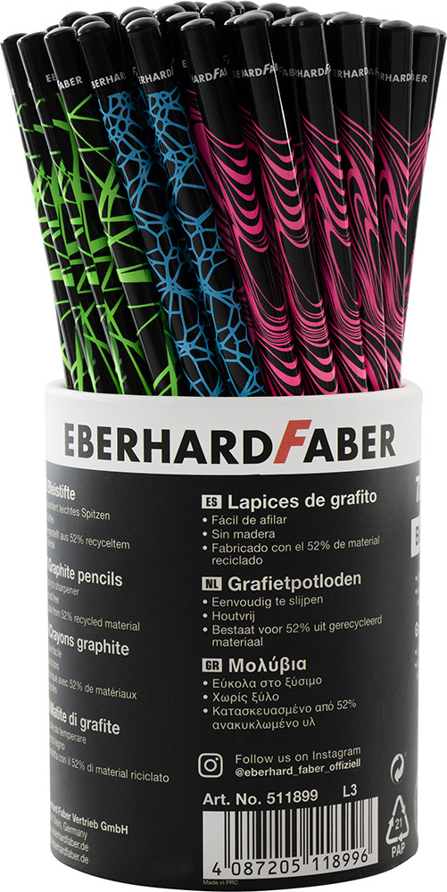 246306-EC Ol.graf. HB EBERHARD FABER neon boje sort 72 kom P1/12