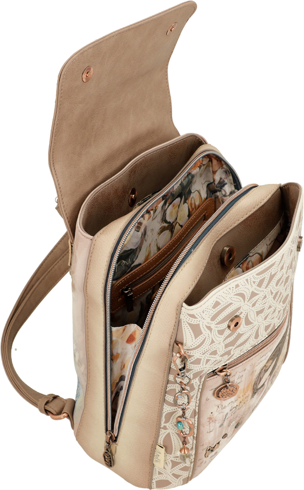 246384-EC Ruksak fashion Anekke MEMORIES SS25 25x29x15cm 40805-270 P8