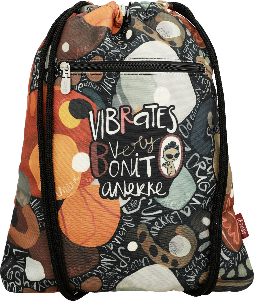 246398-EC Ruksak vrećasti Anekke MEMORIES Alma SS25 33x45x2,5cm