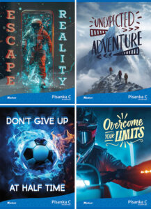 237965-EC Bilježnica Pisanka C KARBON MIX DEČKI  P20/120