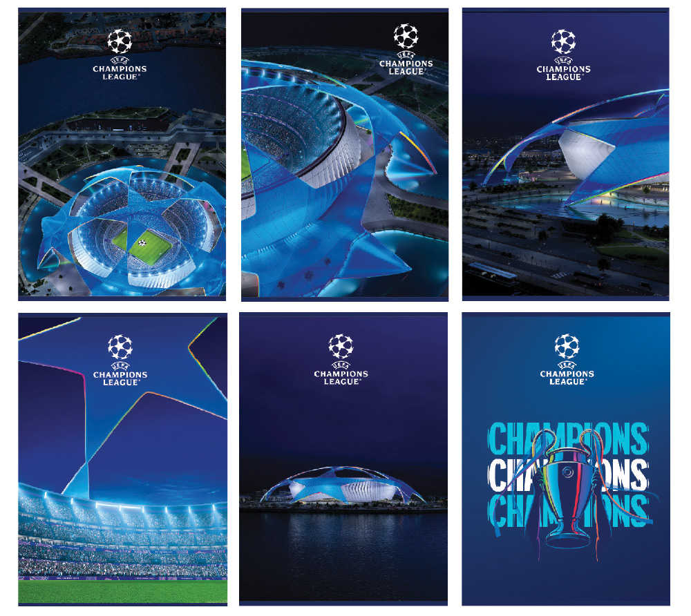 243477-EC Bilježnica A4/K UEFA Champions League 54L 67275 P10/60